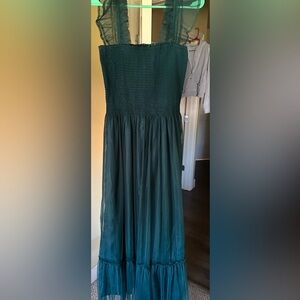 MELLODAY Teal Maxi Dress